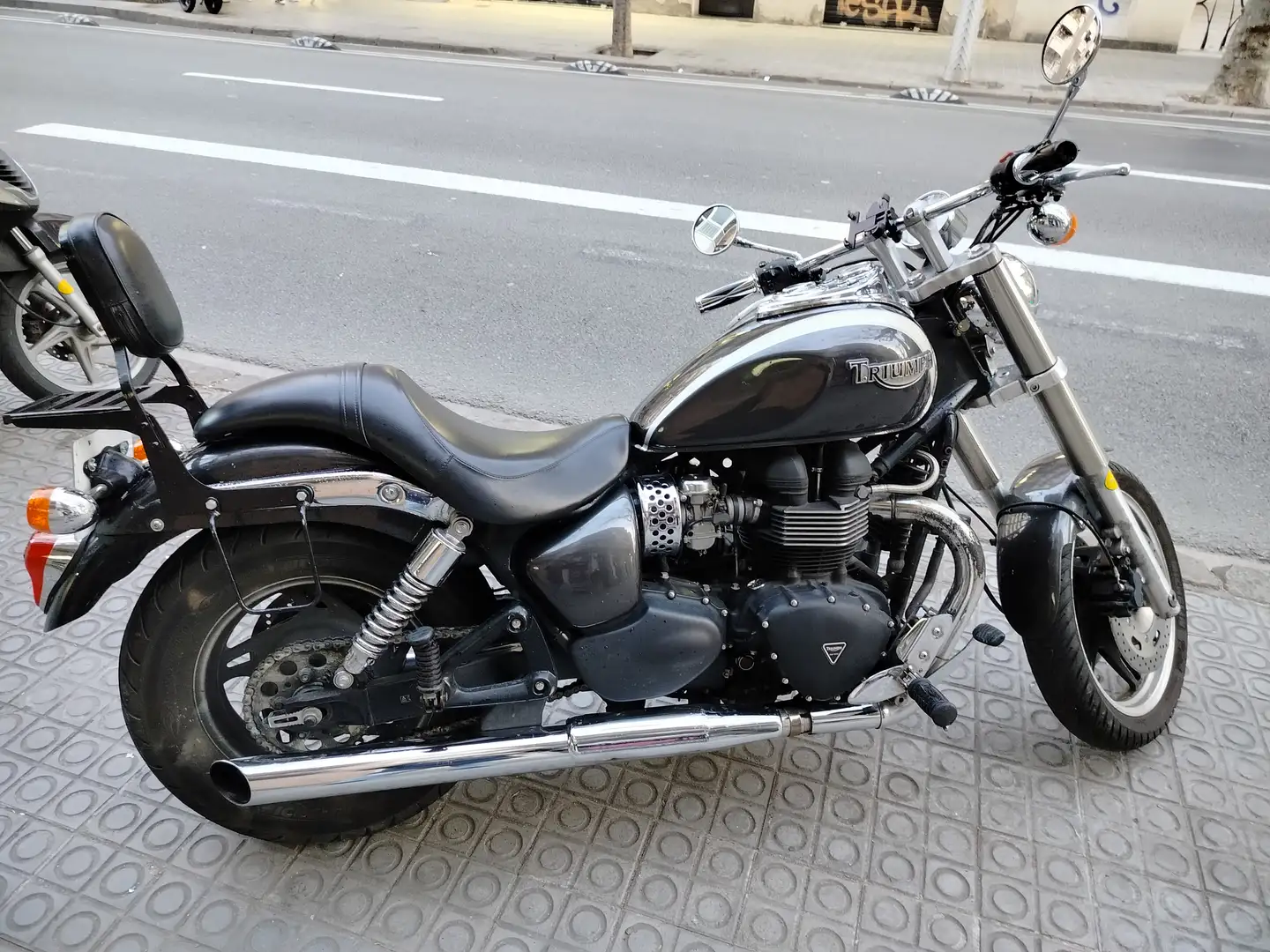 Triumph Speedmaster 865 del 2007 Gris - 2