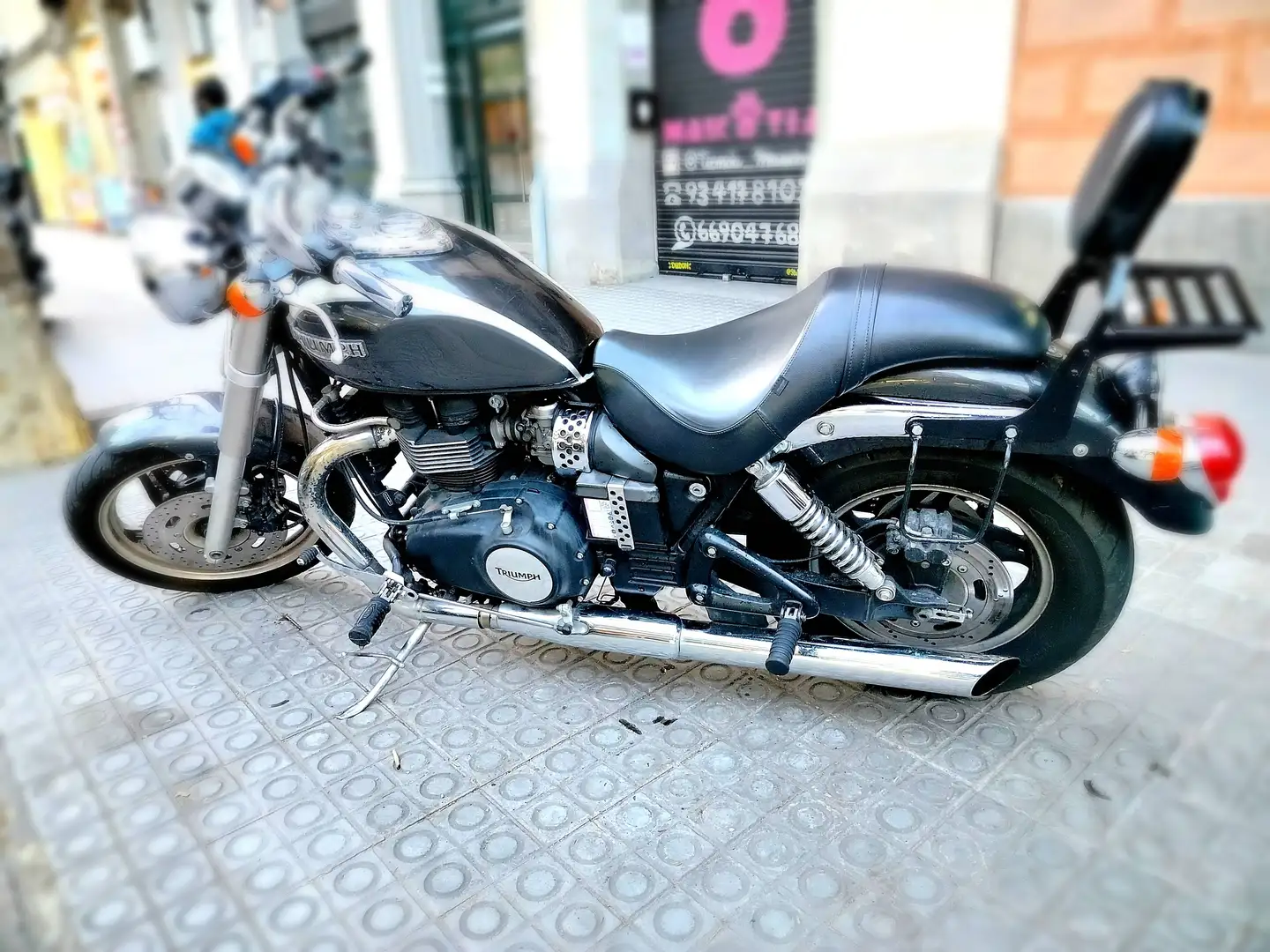 Triumph Speedmaster 865 del 2007 Gris - 2