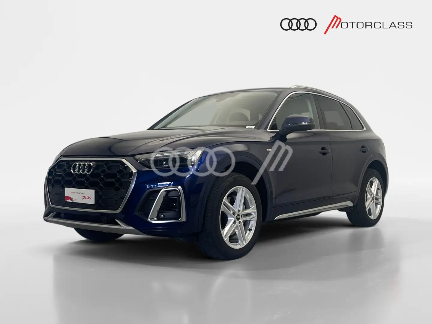 Audi Q5 40 2.0 tdi mhev 12v s line quattro s tronic Albastru - 1