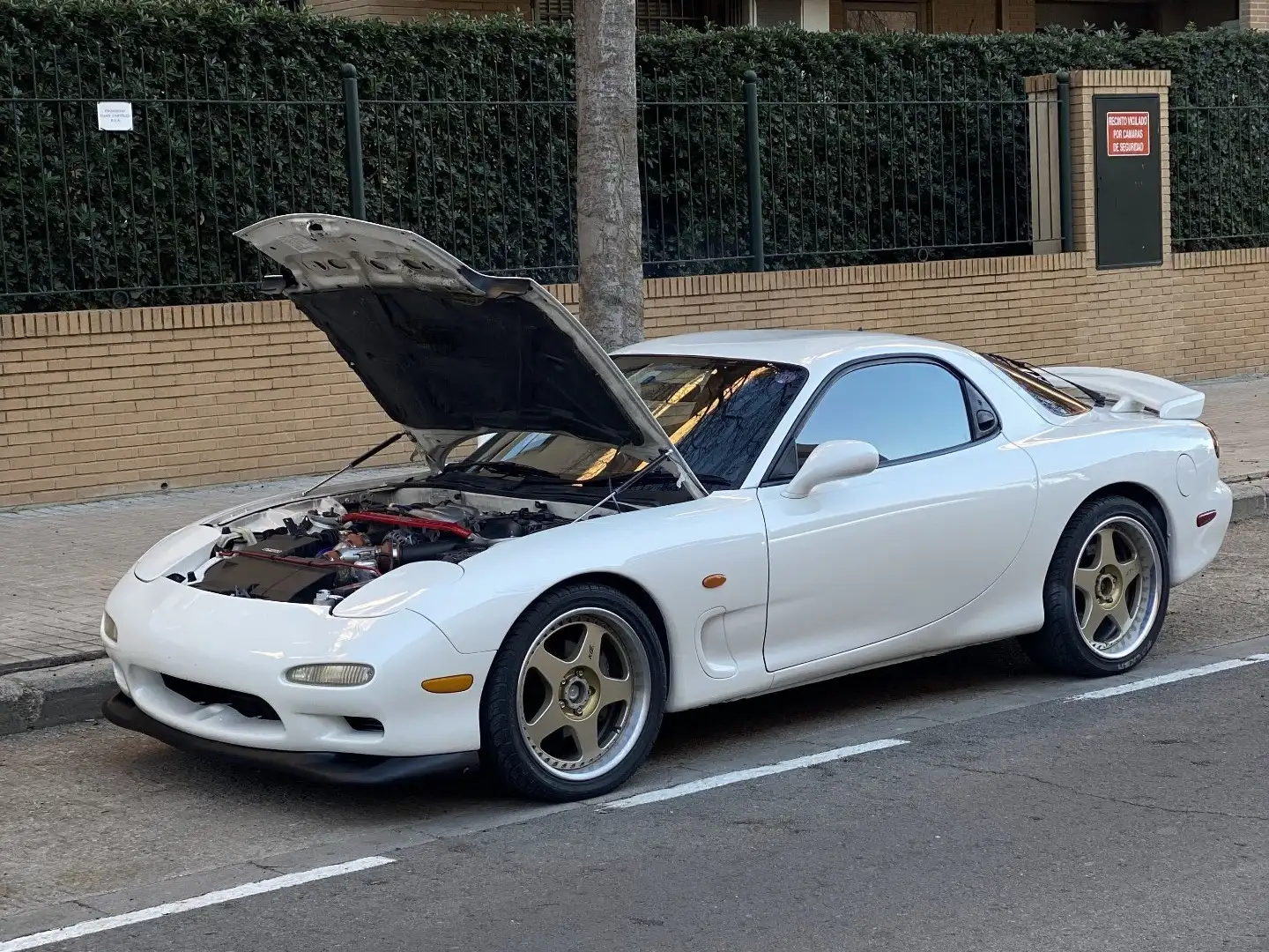 Mazda RX-7 RX7 Turbo Sequential Blanc - 1