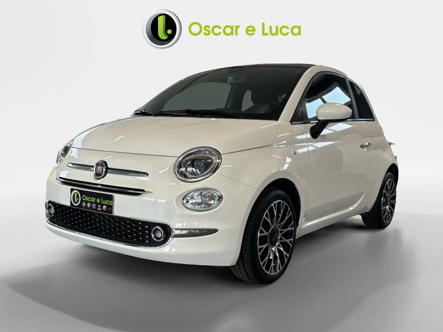 Fiat 500 1.0 Hybrid  70cv Dolcevita Blanc - 1