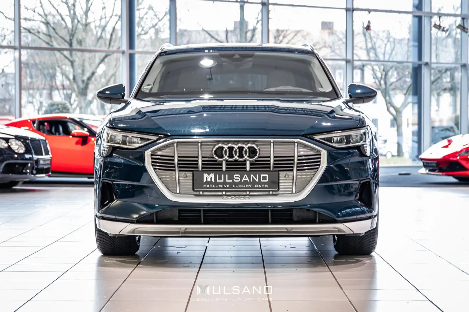 Audi e-tron 50 quattro advanced Modell 2021 Blau - 2