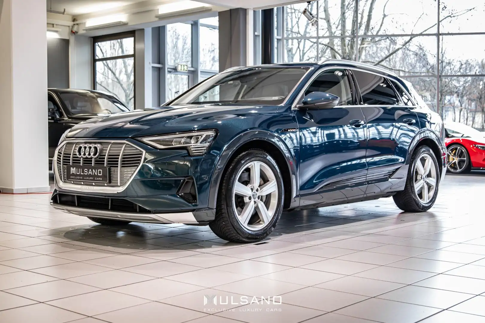 Audi e-tron 50 quattro advanced Modell 2021 Blau - 1