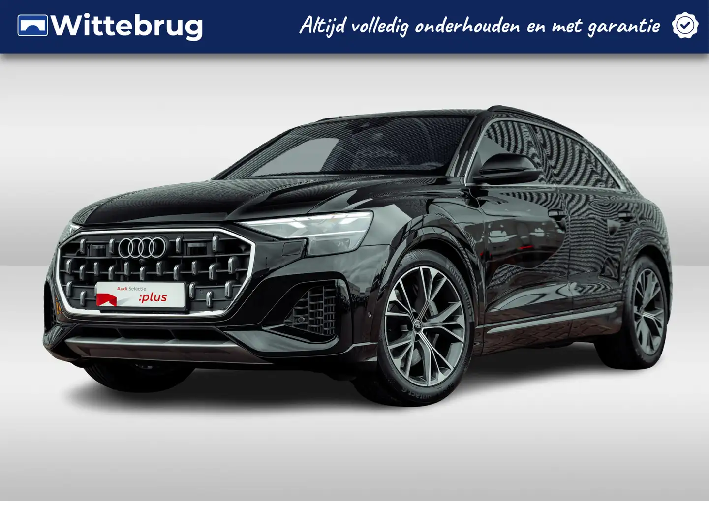 Audi Q8 55 TFSI e 394pk quattro Pro Line S | Vierwielbestu Zwart - 1