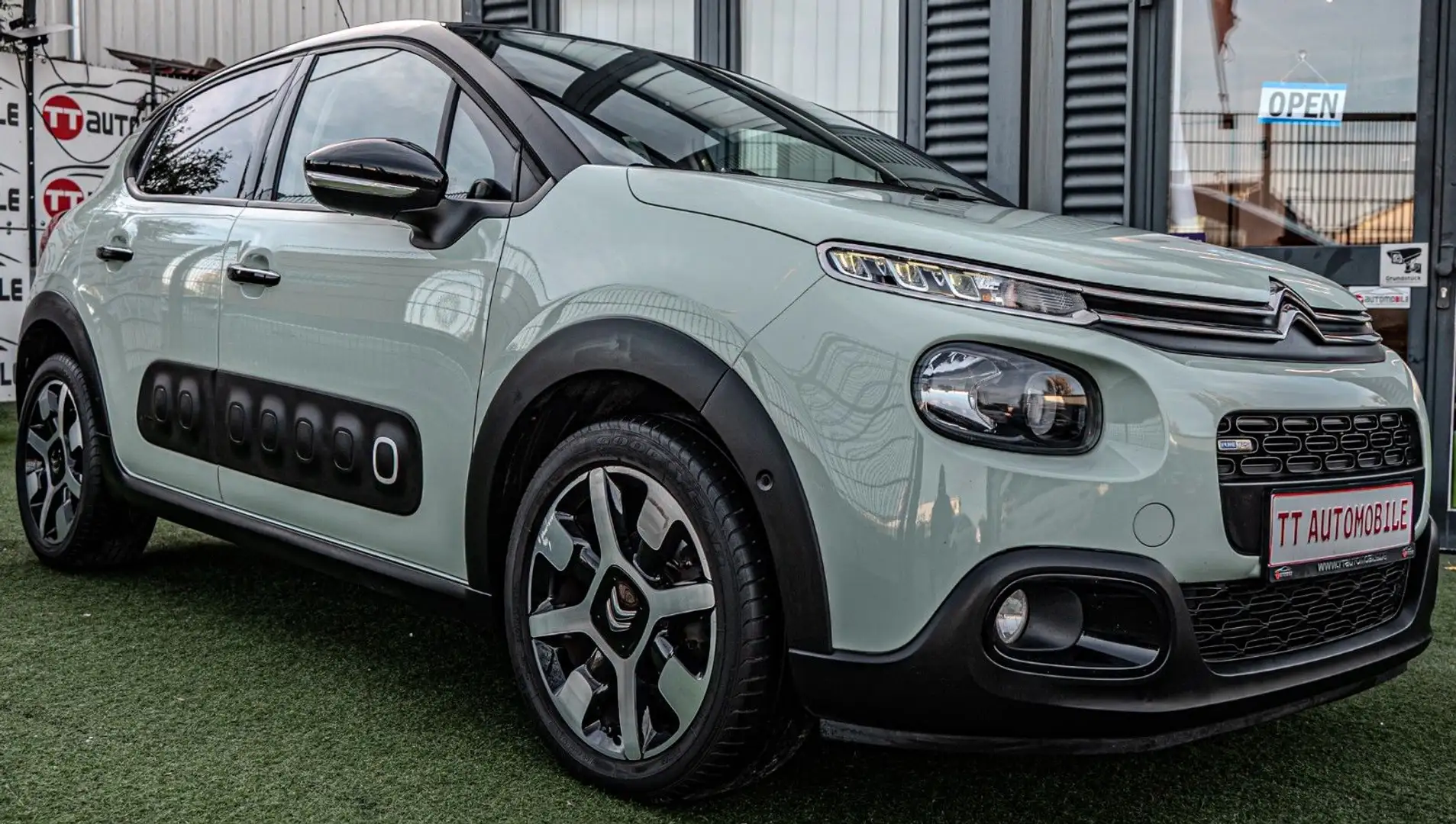 Citroen C3 Shine 1.2 NAVI|KAMERA|1.HAND|SHZ Vert - 2