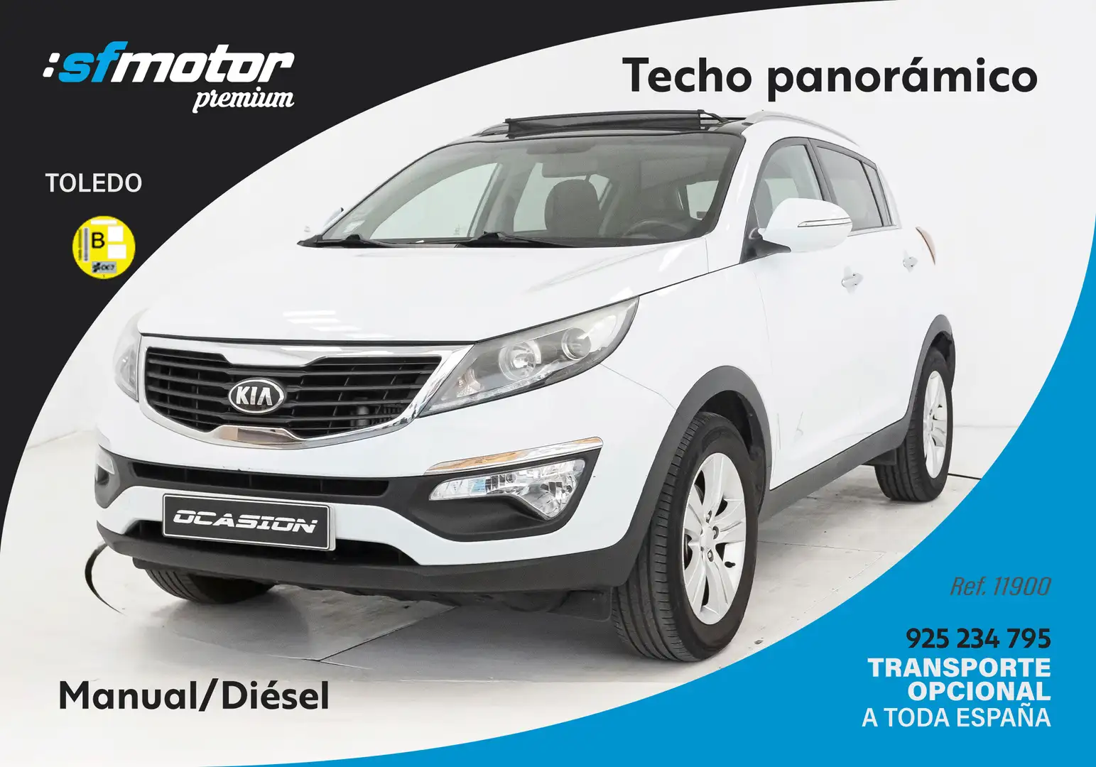 Kia Sportage 1.7CRDi Concept Blanco - 1