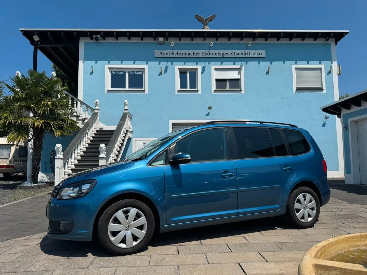 Volkswagen Touran 2.0TDI Comfortline 1.Hand mit Garantie! Blu/Azzurro - 1