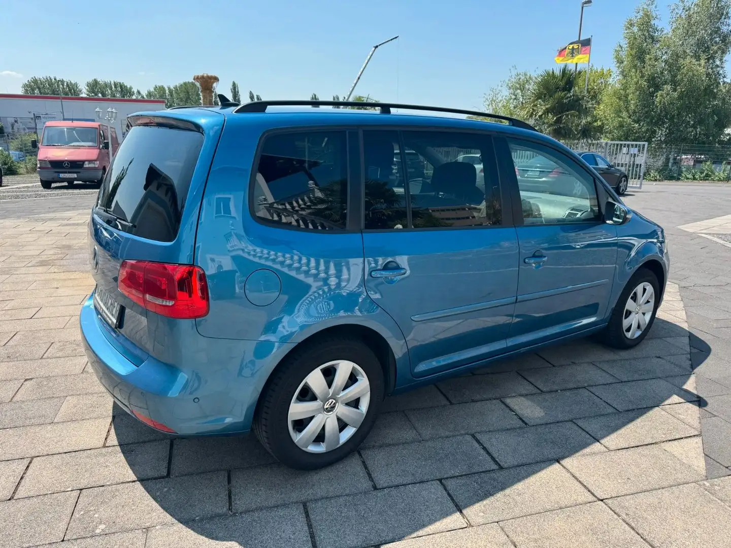 Volkswagen Touran 2.0TDI Comfortline 1.Hand mit Garantie! Blu/Azzurro - 2