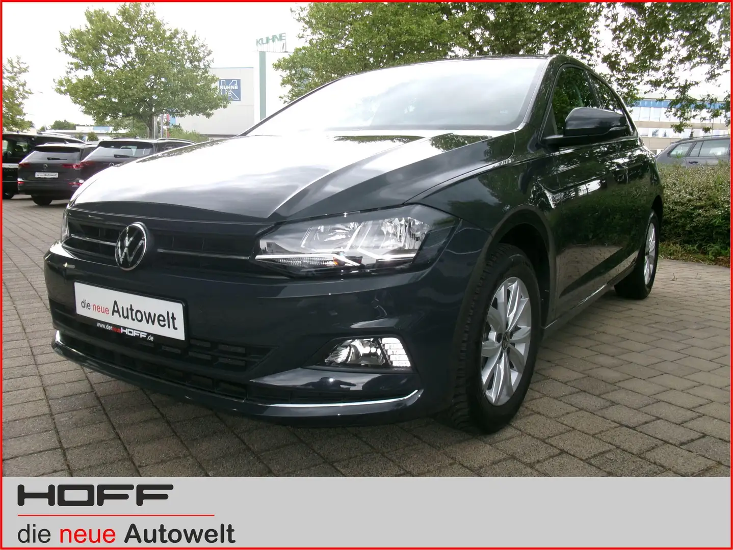 Volkswagen Polo 1.0 TSI Highline Navi ACC SHZ DAB+ Allwetter Grau - 2