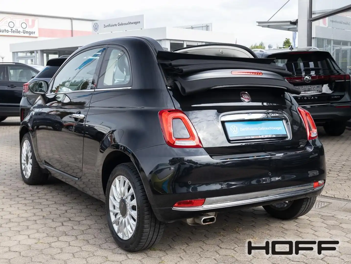Fiat 500 Cabrio 1.2 Lounge Connect+Komfort-Paket Noir - 2