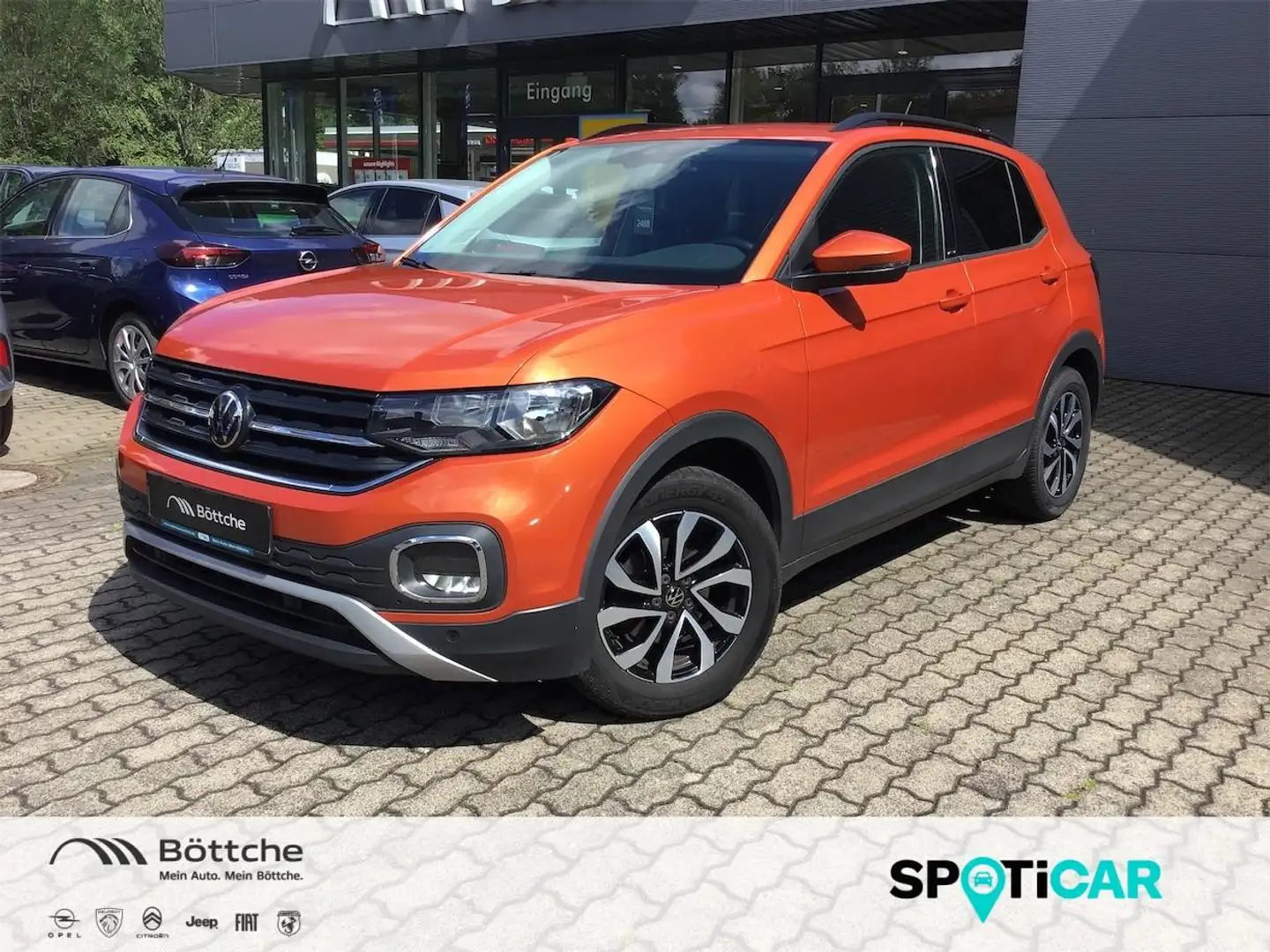 Volkswagen T-Cross 1.0 Active  Navi/SHZ/PDC/DAB/Allwetter Orange - 1