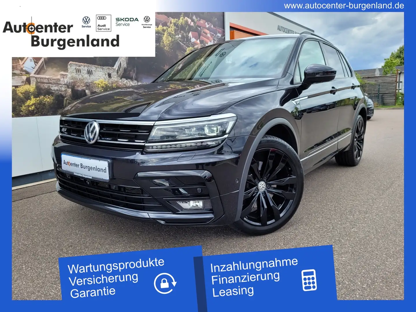 Volkswagen Tiguan 2.0 TSI DSG BLACK STYLE 4Motion LED, NAVI, AHK, K Schwarz - 1
