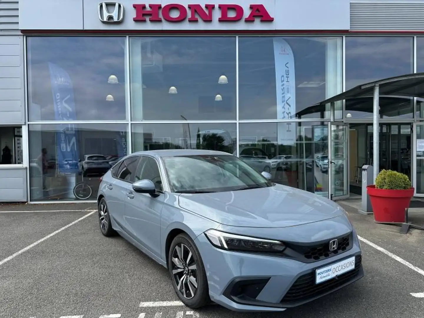 Honda Civic 2.0 i-MMD 184ch e:HEV Executive Gris - 1
