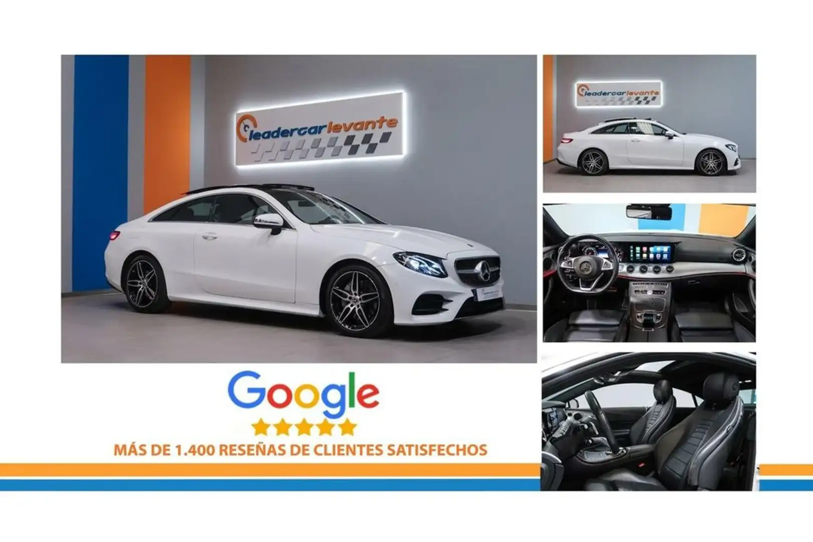 Mercedes-Benz E 220 220D COUPE 194CV Blanc - 2