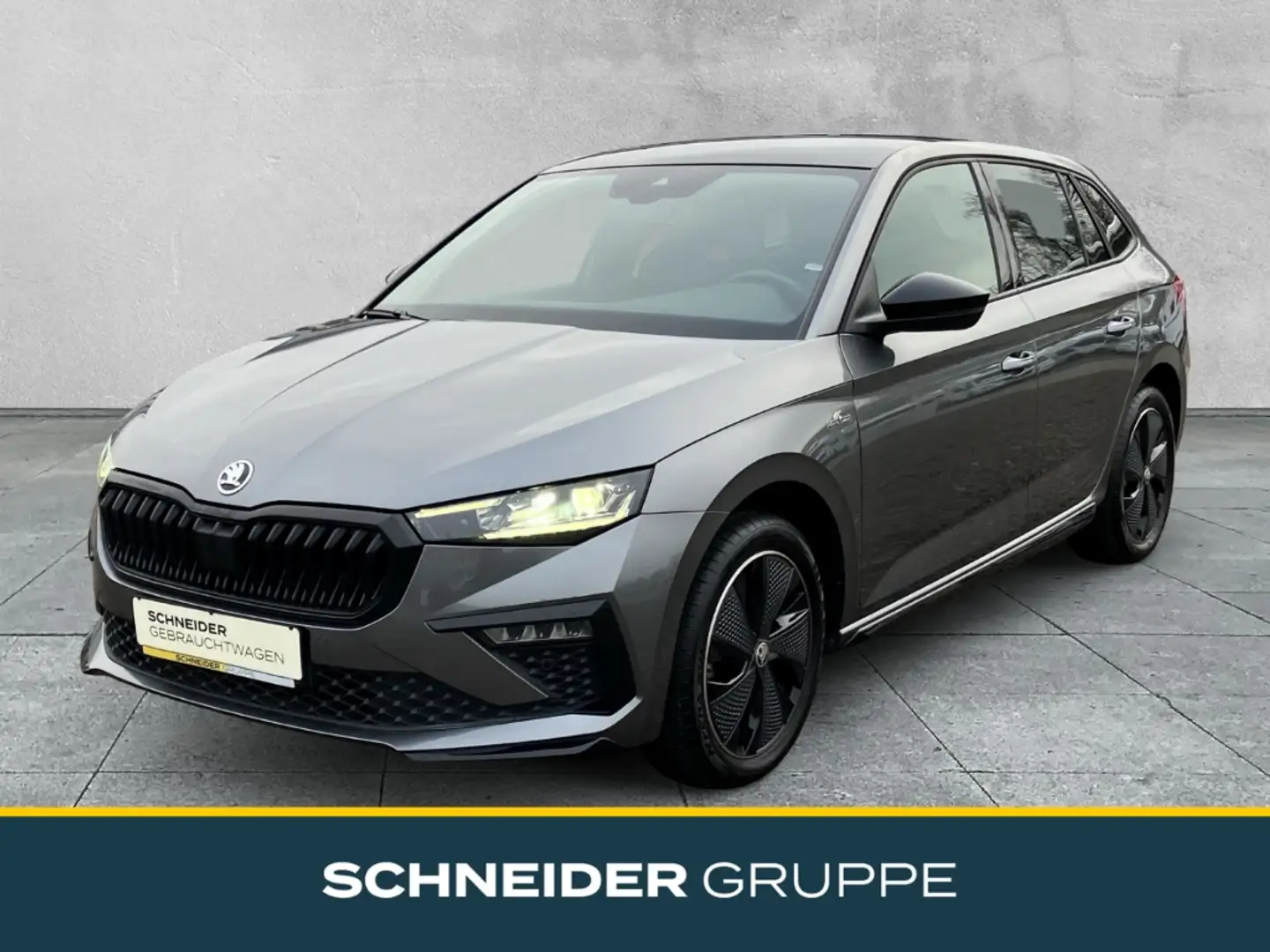 Skoda Scala 1.0 TSI MONTE CARLO LED+PANO+SHZ+KAMERA Grau - 1