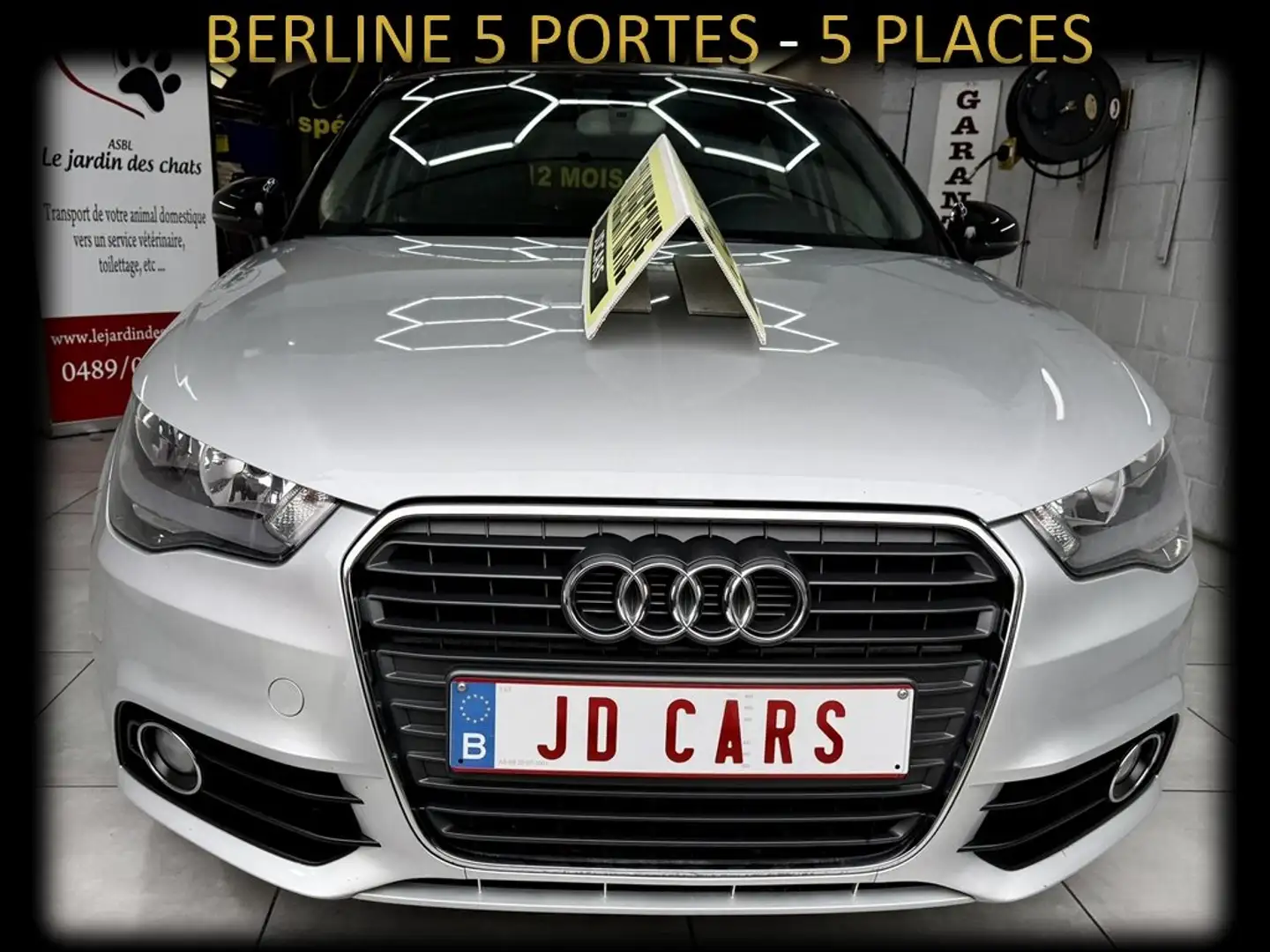 Audi A1 A1 1.6 TDi 90‼️GARANTIE 1 AN CTOK‼️ Argent - 2