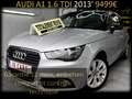 Audi A1 A1 1.6 TDi 90‼️GARANTIE 1 AN CTOK‼️ Argent - thumbnail 1