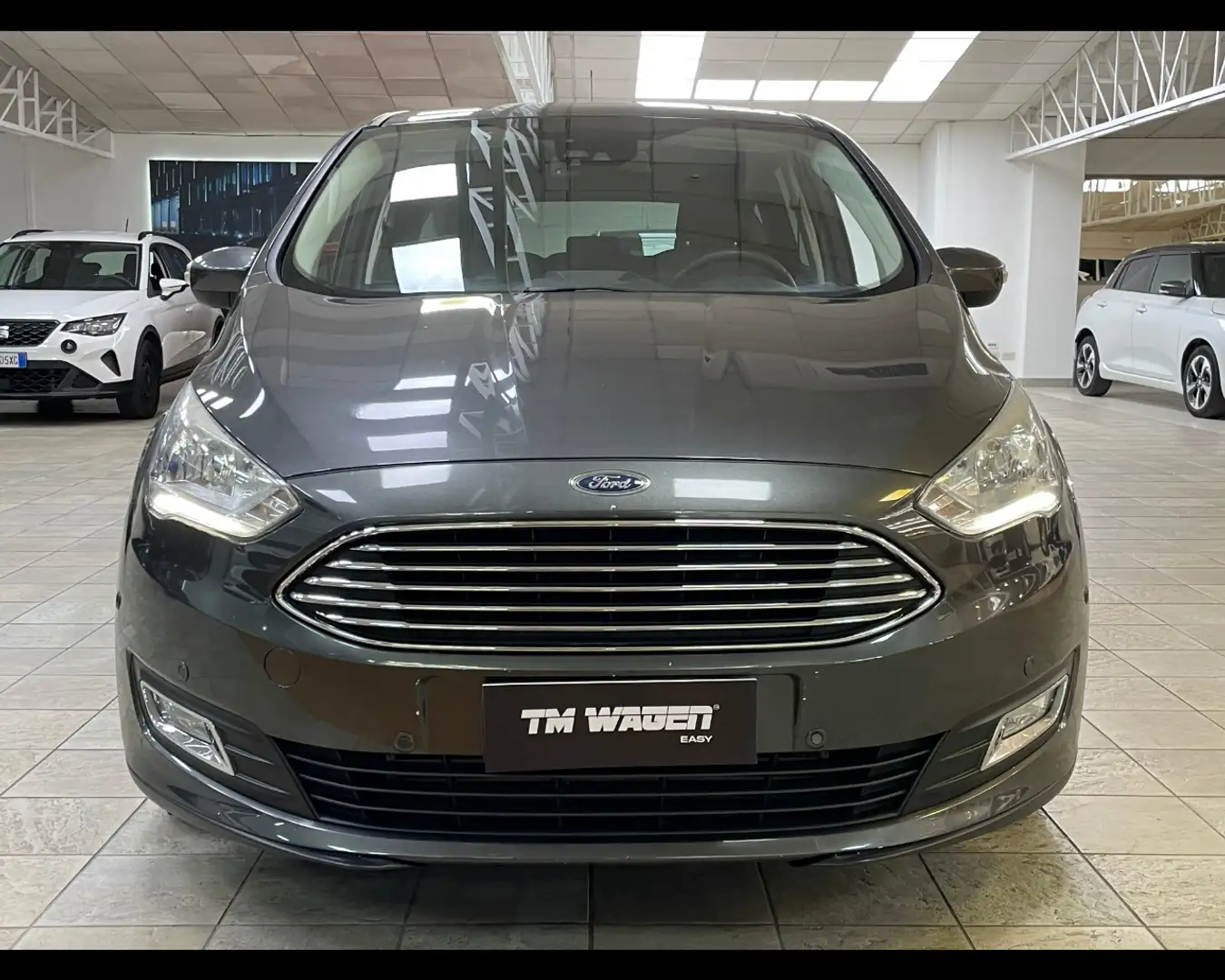 Ford C-Max 2.0 TDCi 150CV Powershift Start&Stop 2017 Grigio - 2