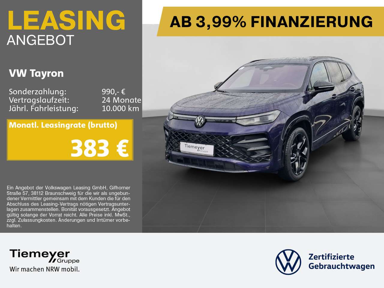 Volkswagen Tayron — Volkswagen Tayron 2.0 TDI DSG 4M R-LINE BLACK ST.HEIZ PANO