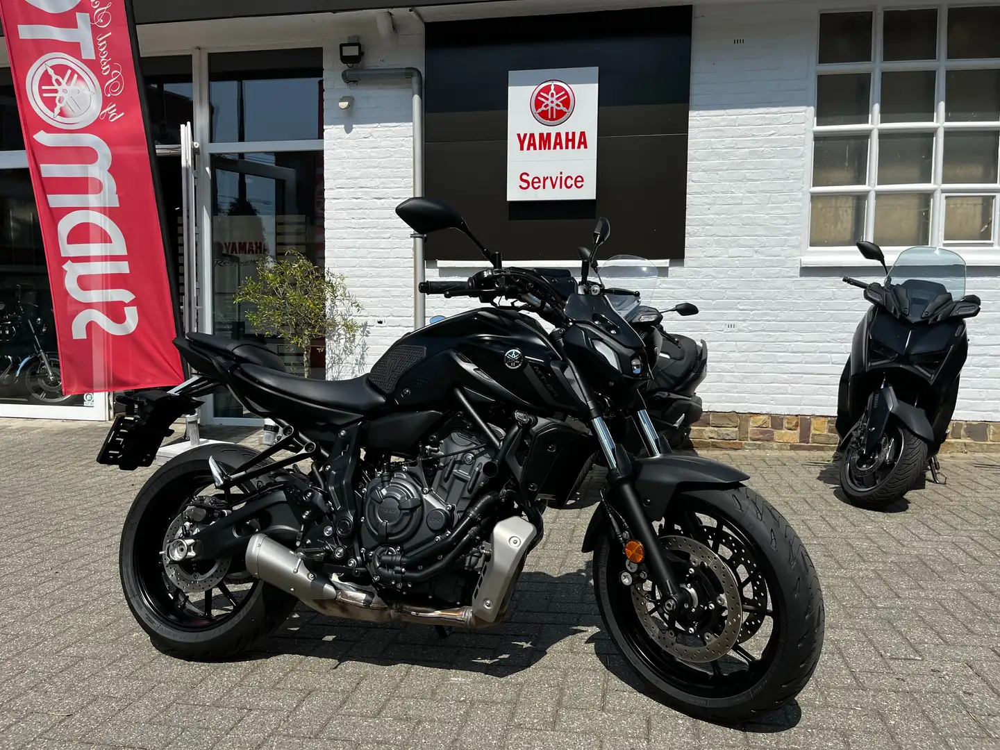 Yamaha MT-07 (Contrôle technique déjà passé) Zwart - 1