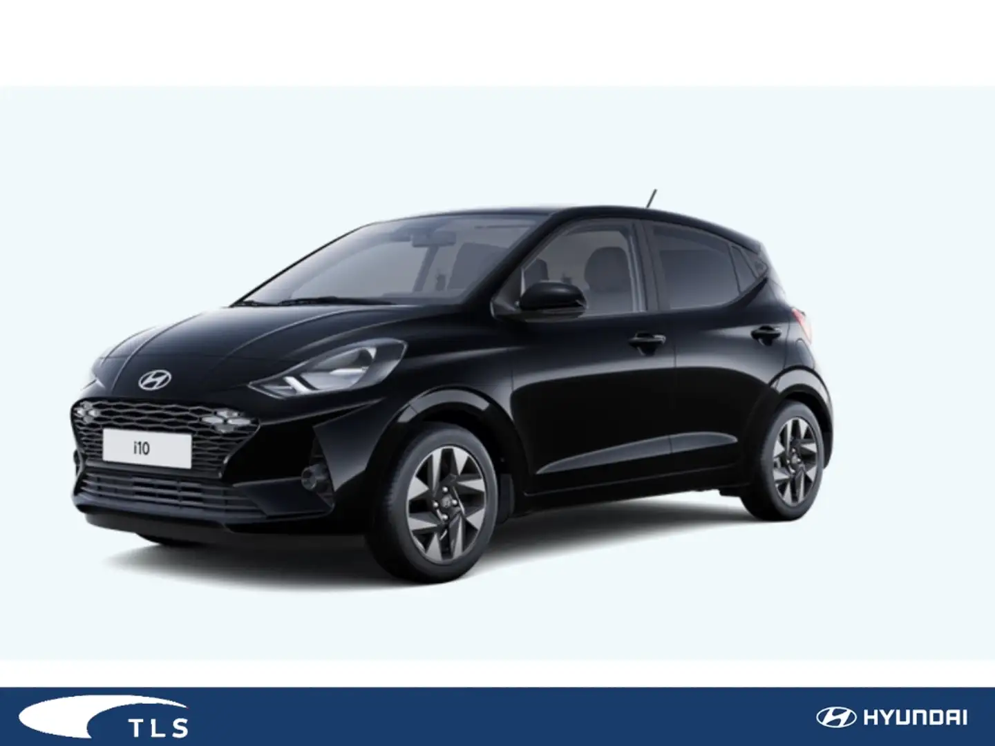 Hyundai i10 Trend 1.2 MT EU6d Trend Komfortpaket Navi, Klimaau Schwarz - 1