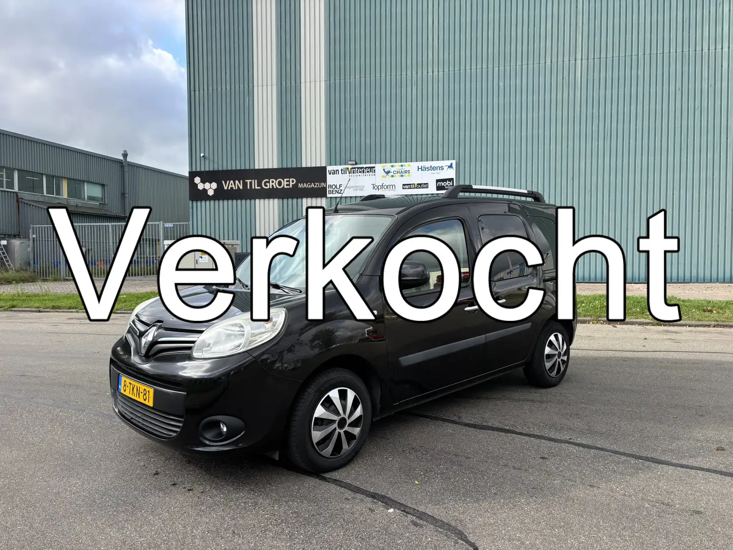 Renault Kangoo Family 1.5 dCi Expression Start&Stop 90 PK. Zuinig Zwart - 1