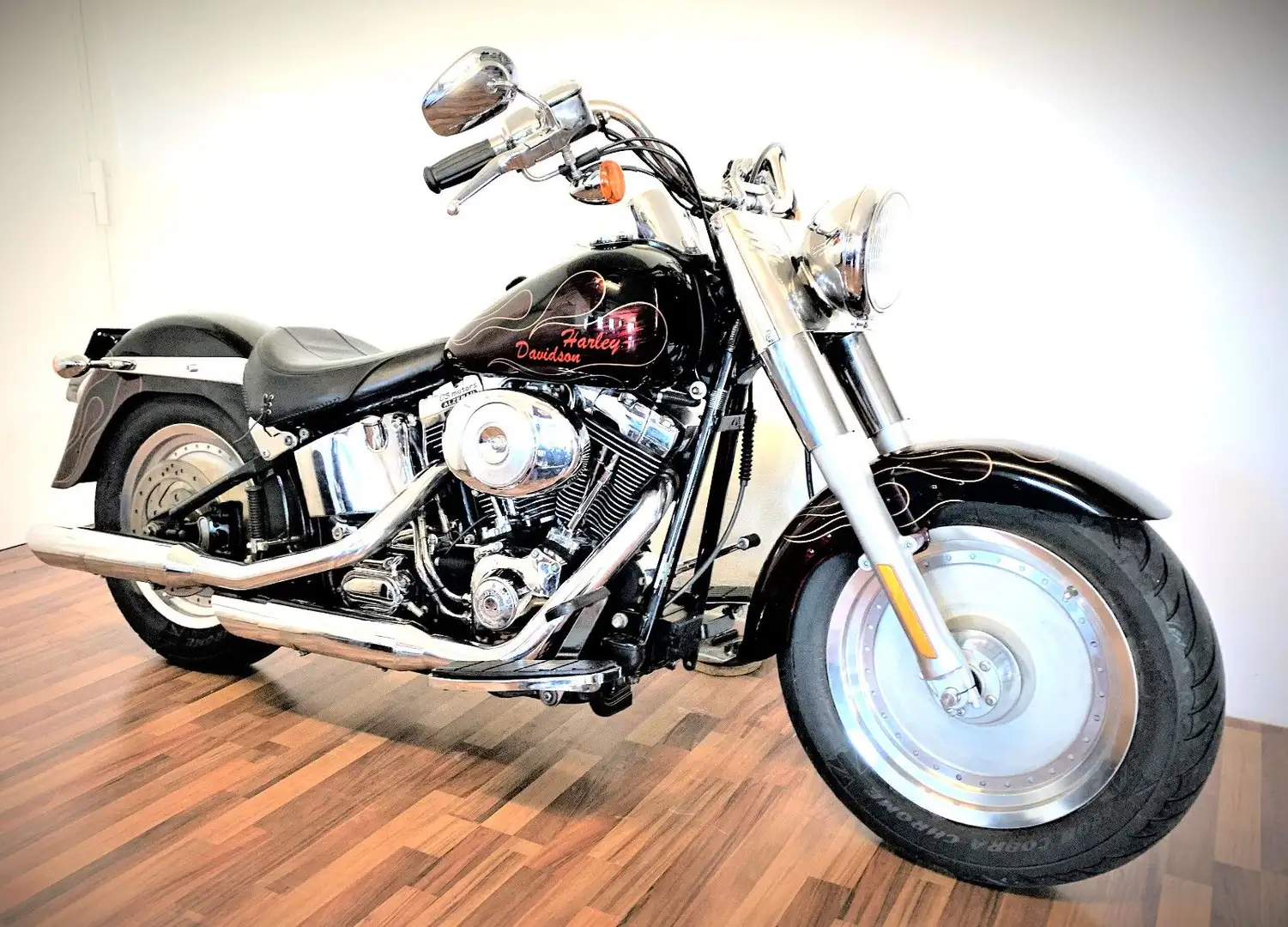Harley-Davidson Fat Boy Vergaser crna - 1