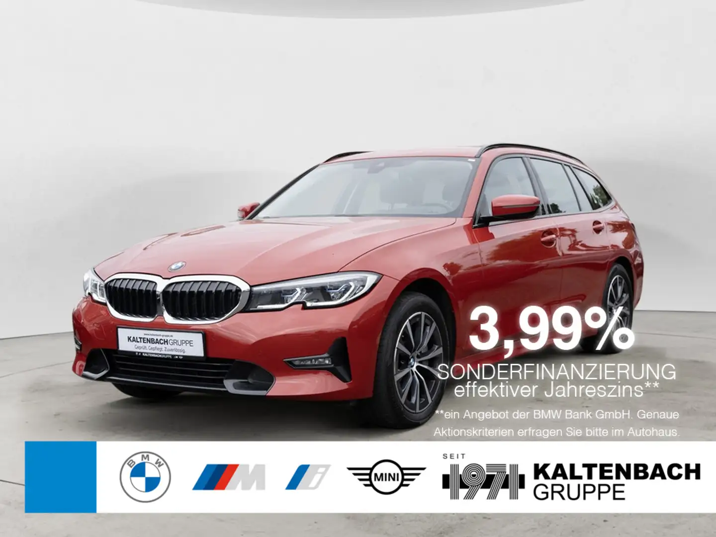 BMW 330 d Touring xDrive Sport Line AHK HUD LASER Rouge - 1