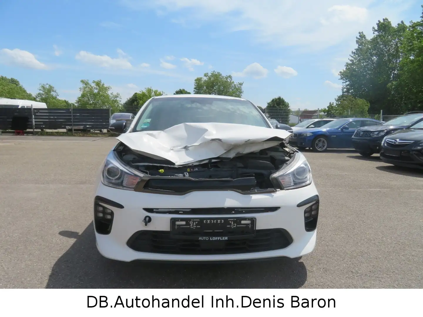 Kia Rio GT-Line Navi Leder Klima *Unfall* PDC SHZ Weiß - 2