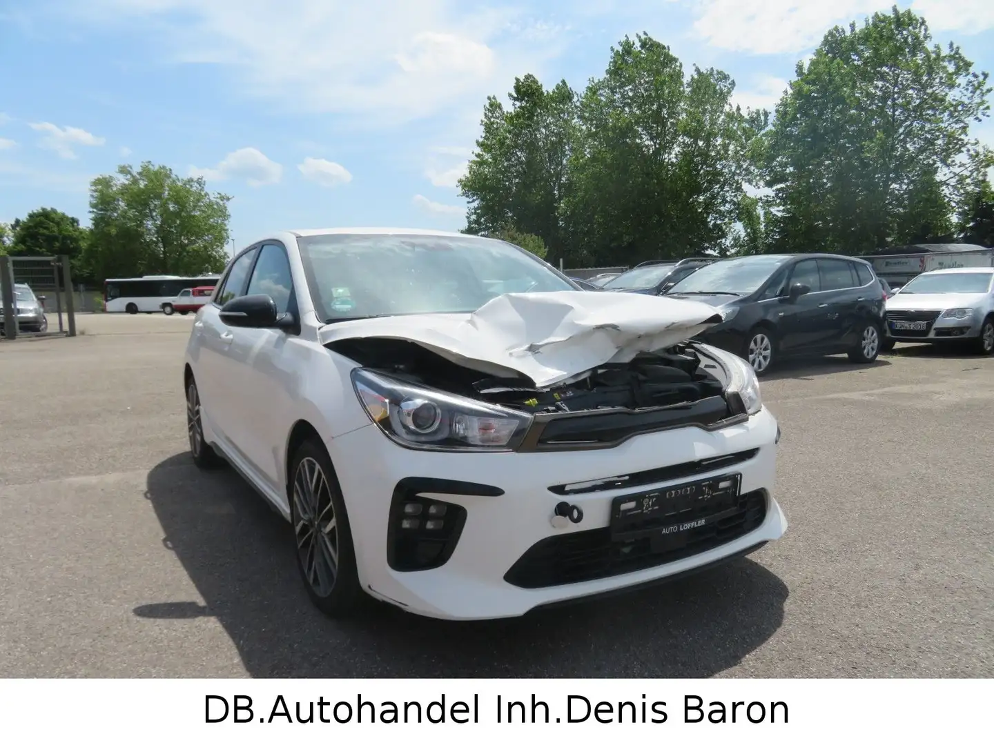 Kia Rio GT-Line Navi Leder Klima *Unfall* PDC SHZ Weiß - 1