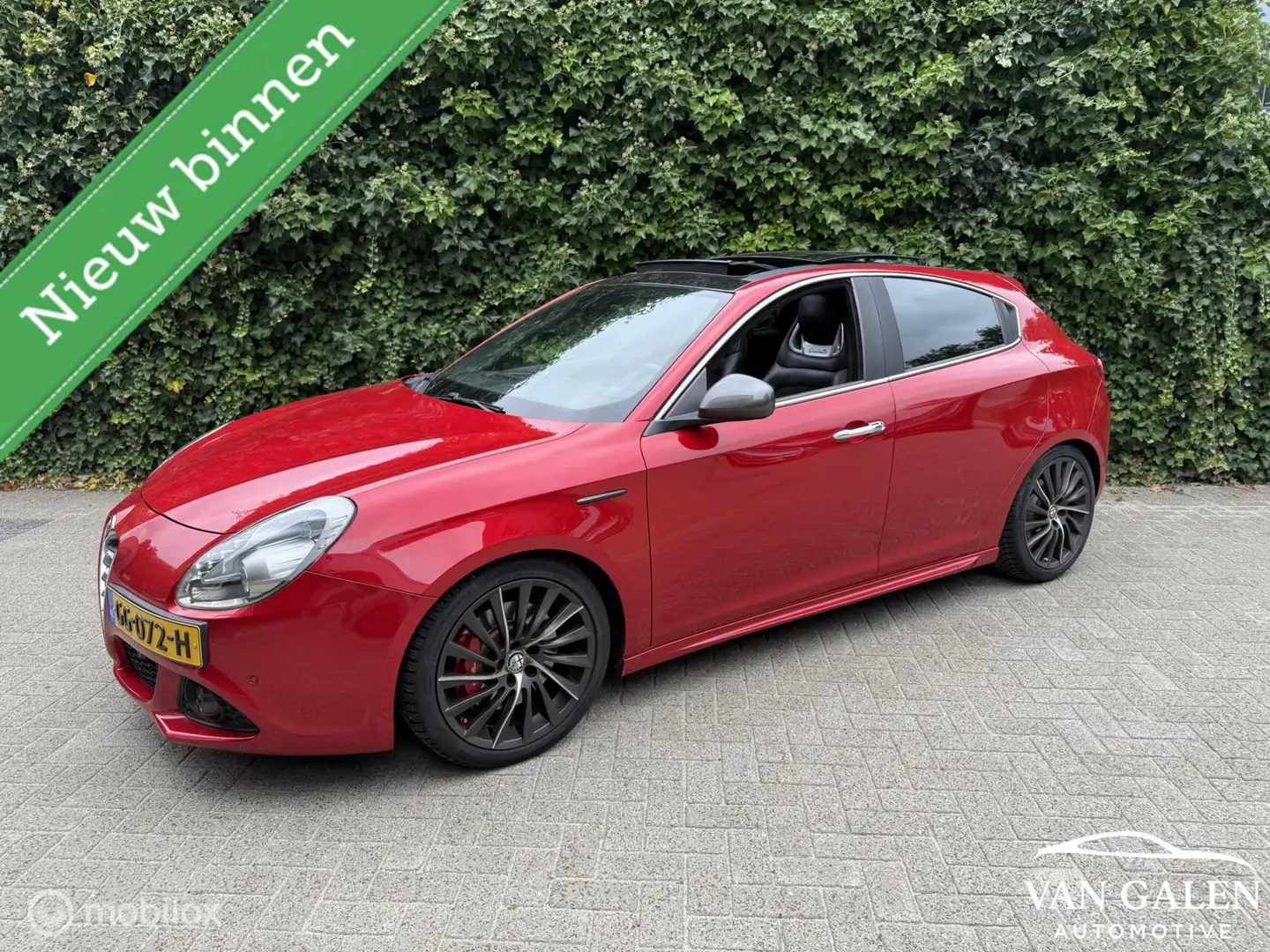 Alfa Romeo Giulietta Quadrifoglio 1.7 TBi 241PK Kuipstoelen Rouge - 1