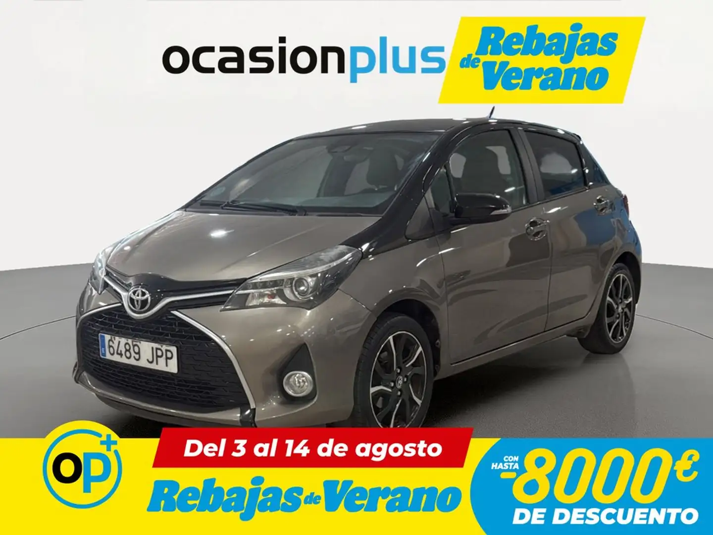 Toyota Yaris 1.3 Feel! Gris - 1