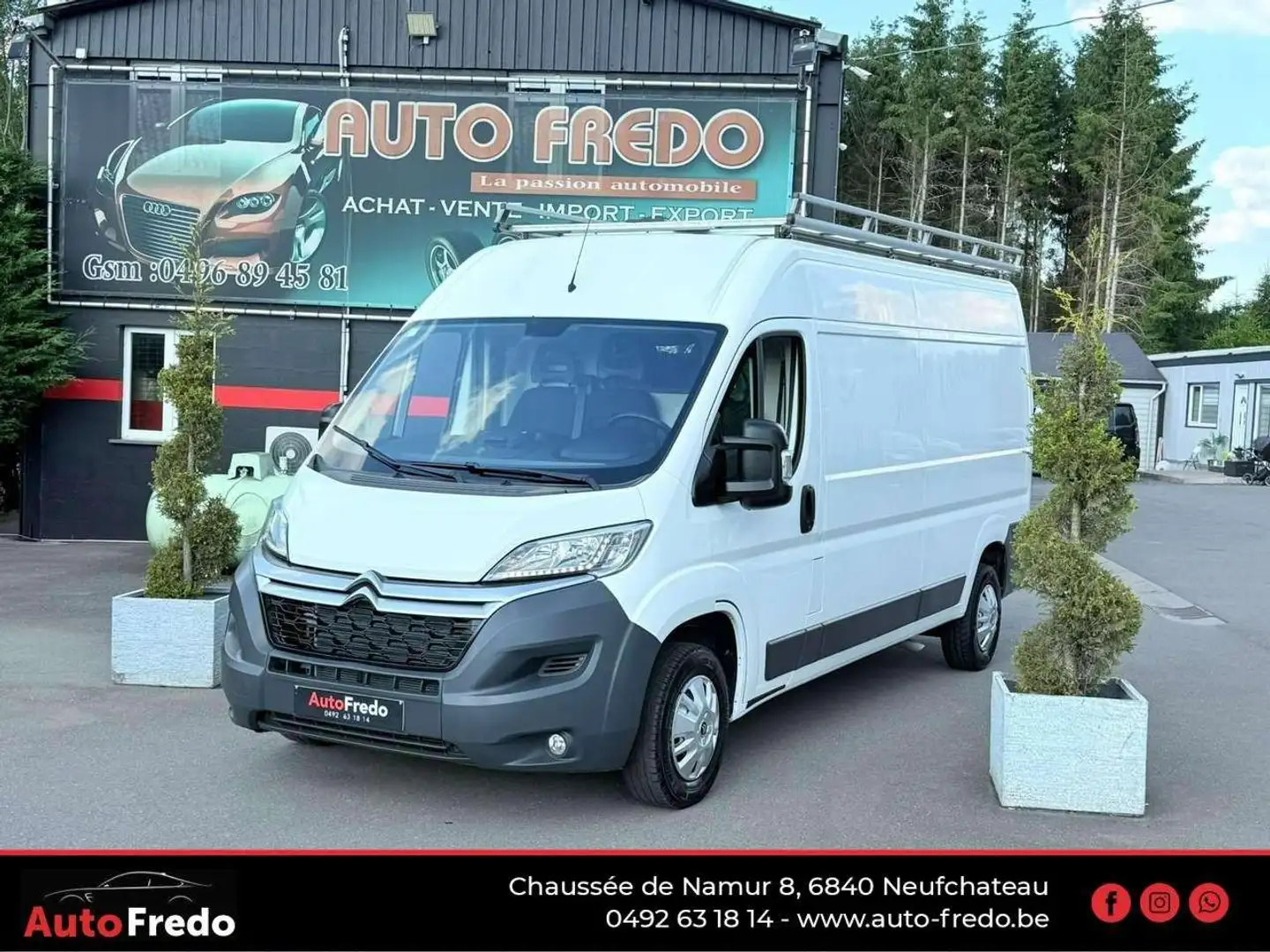 Citroen Jumper 2.0 BlueHDi L3h2 * Gps * Camera * Cruise */* Tva Blanc - 1