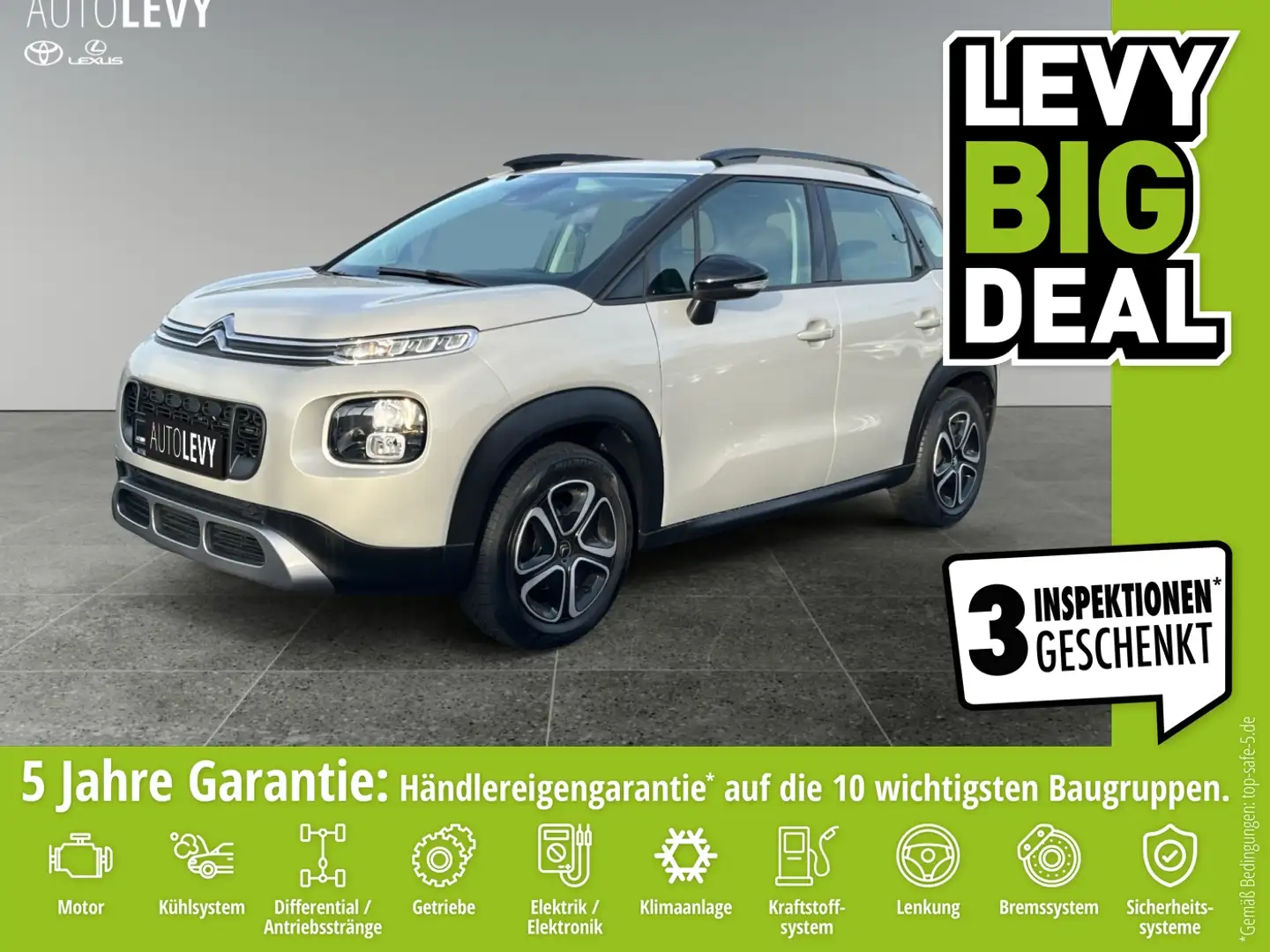 Citroen C3 Aircross 1.2 Feel *KLIMA*NAVIGATION*PDC* Beige - 1