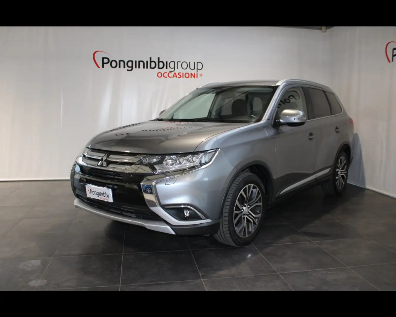 Mitsubishi Outlander III 2016 2.2 Instyle Plus Sda Diam.Pack awd 7p.ti Grigio - 1