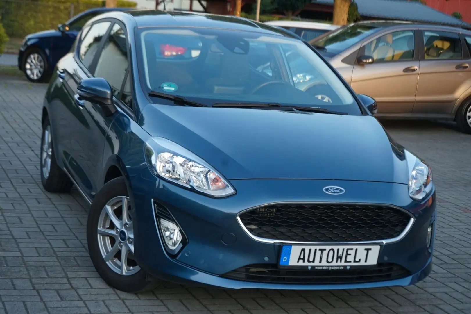 Ford Fiesta 1,0 EcoBoost 74kW Cool & Connect Auto. Bleu - 1