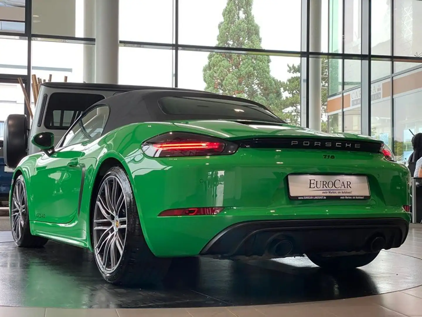 Porsche Boxster 718 Boxster 4.0 GTS Chrono PASM BOSE Sportabgas Groen - 2