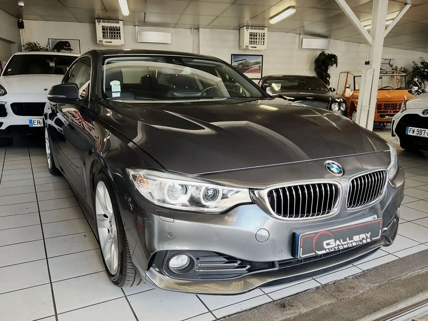 BMW 430 (F32) 430DA 258CH LUXURY Gris - 1