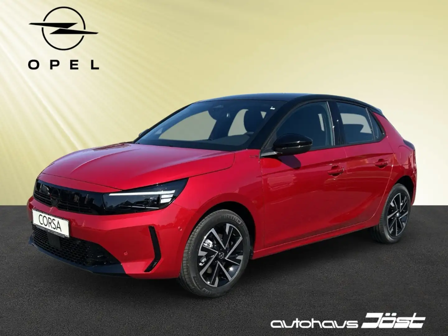 Opel Corsa F GS 1.2 Turbo   ab 189,97€Leasingrate Rot - 1