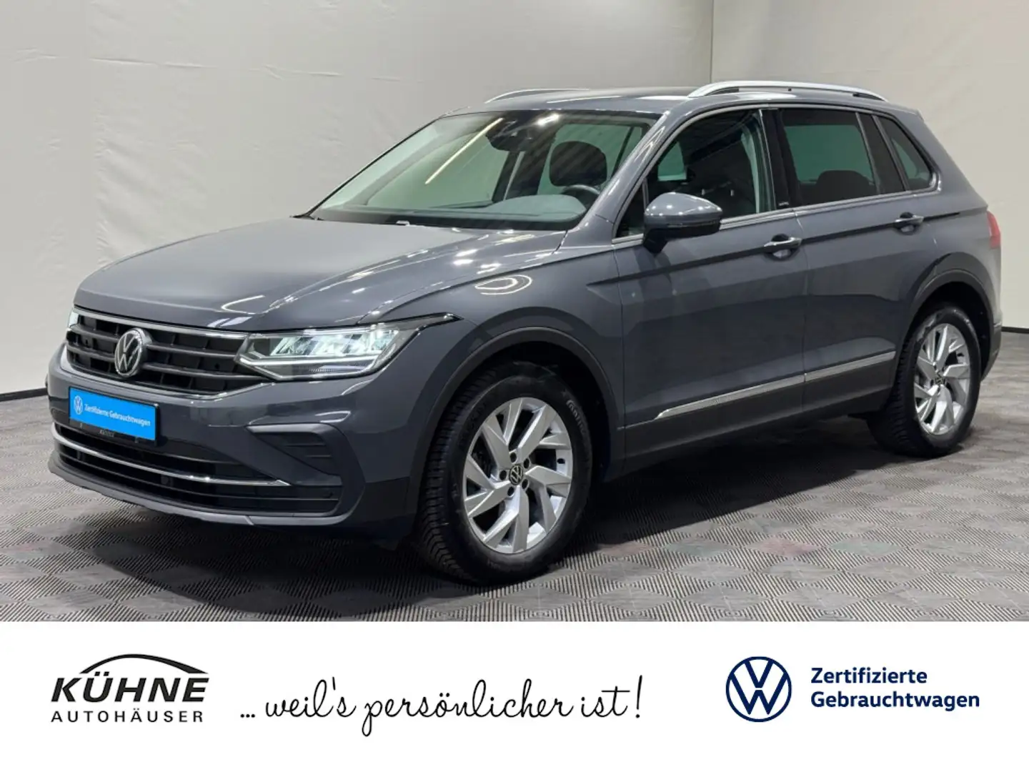 Volkswagen Tiguan United 1.5 TSI | LED NAVI DAB ACC SITZHZ Gris - 1