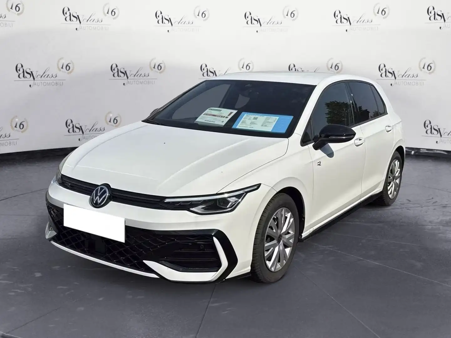 Volkswagen Golf Golf 1.5 eTSI 150 CV ACT DSG R-Line CAMERA COCKPI Bianco - 1
