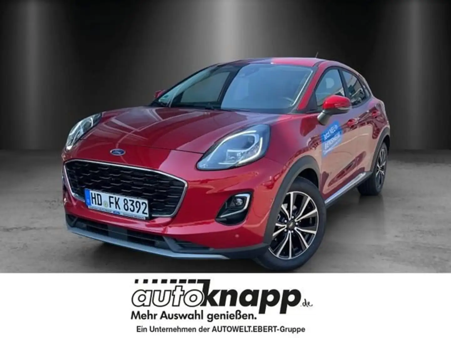 Ford Puma Titanium MHEV GJR Winter Paket PDC Navi Sou Rot - 1
