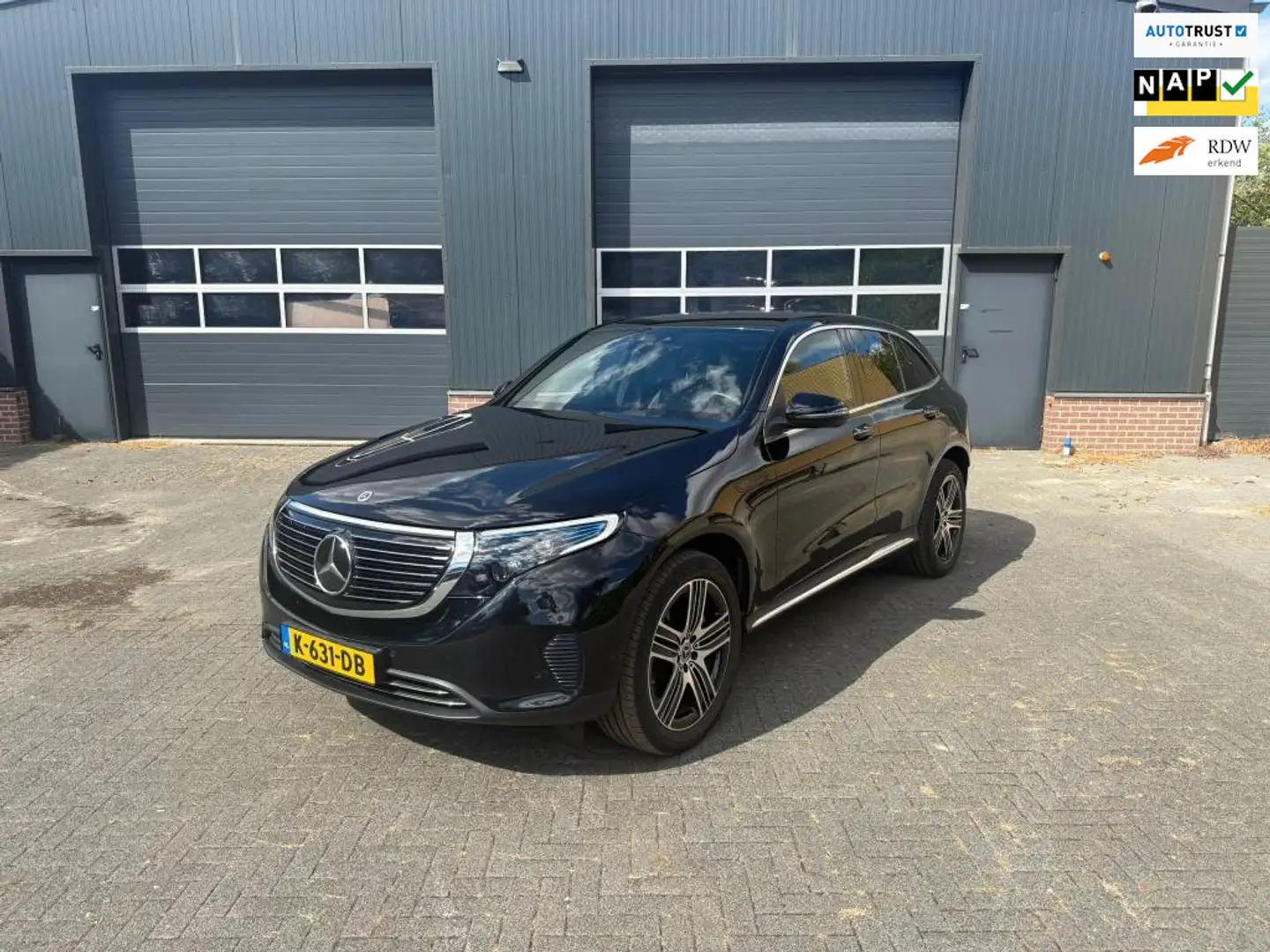 Mercedes-Benz EQC 400 4MATIC Business Solution Luxury 80 kWh excl btw! N Noir - 1