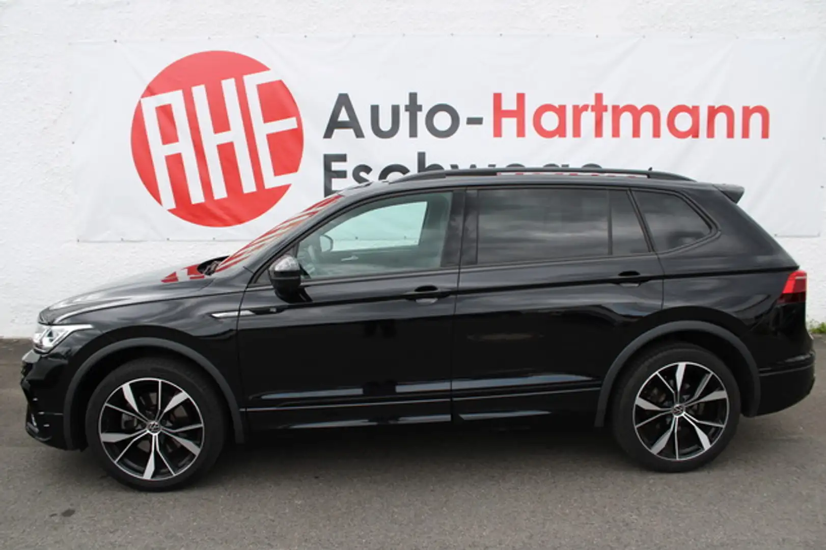 Volkswagen Tiguan Allspace 2.0 TDI R-Line 4M Pano Rfk Ahk Noir - 2