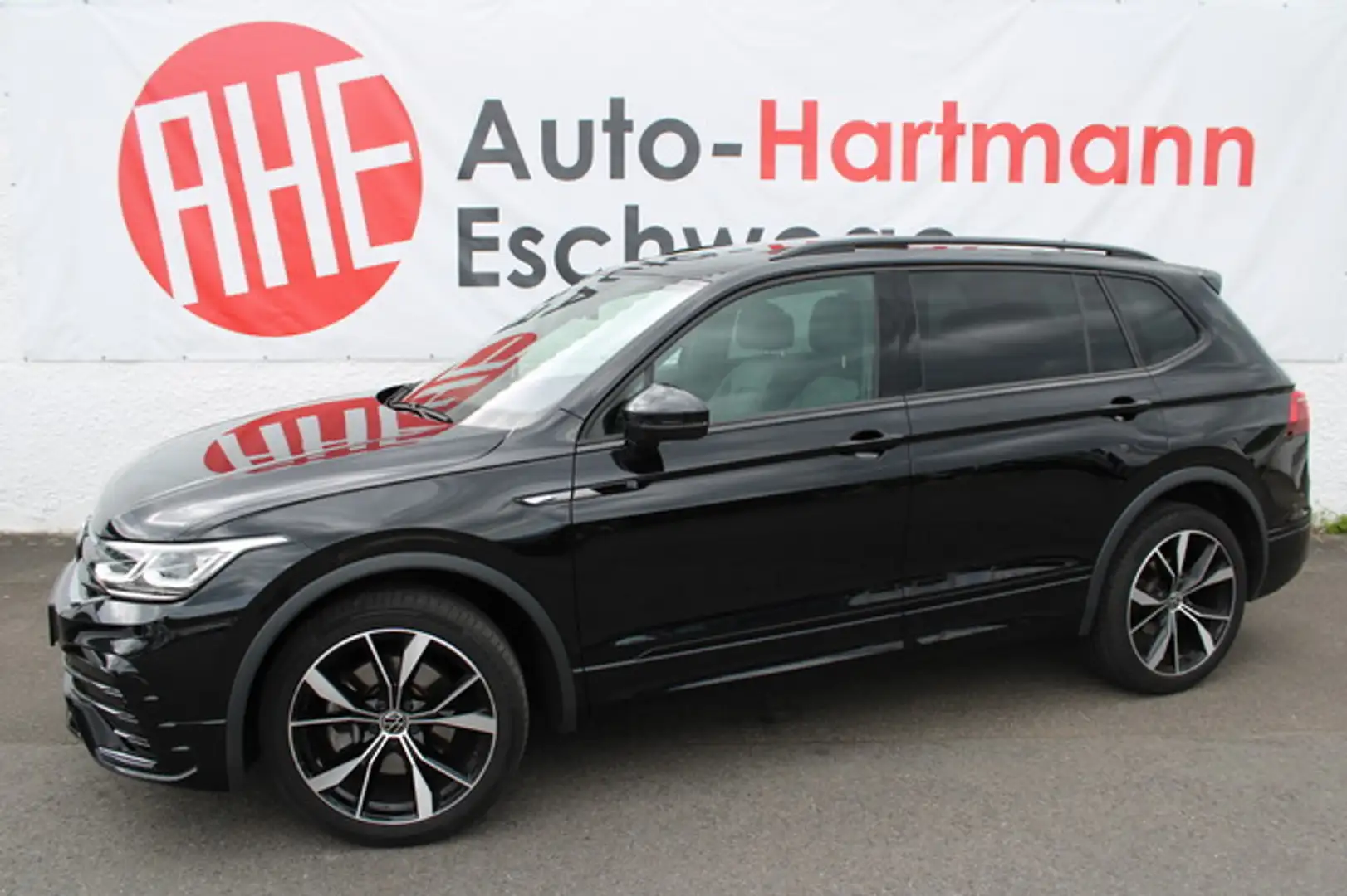 Volkswagen Tiguan Allspace 2.0 TDI R-Line 4M Pano Rfk Ahk Noir - 1