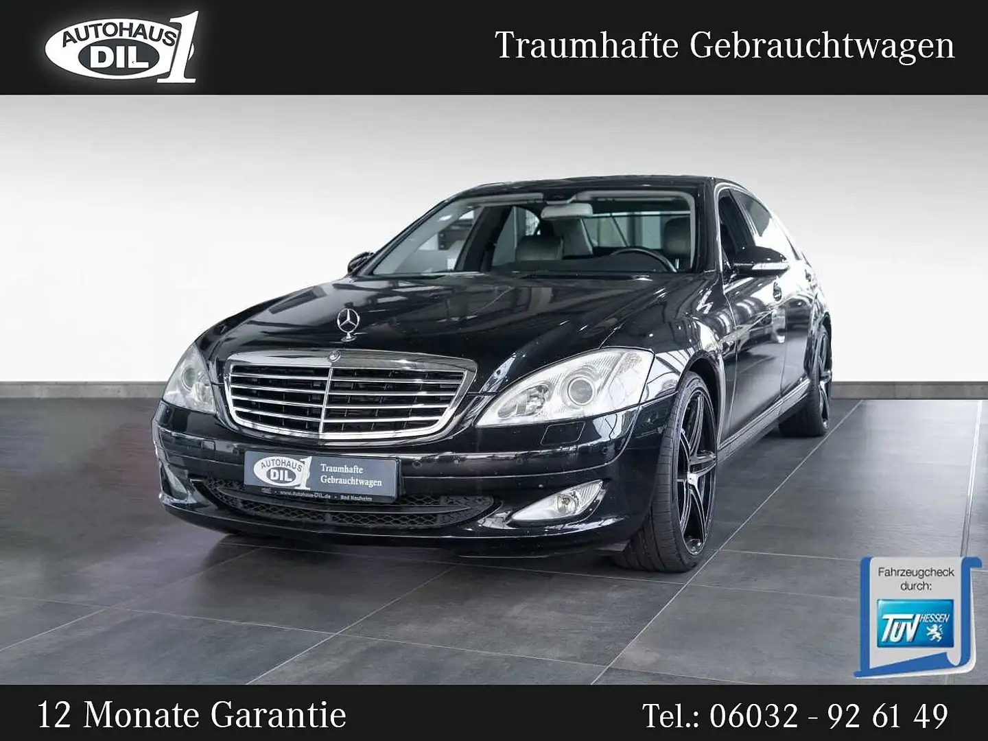 Mercedes-Benz S 350 Lang *Memory*GSD*Heck-Rollo* Schwarz - 1