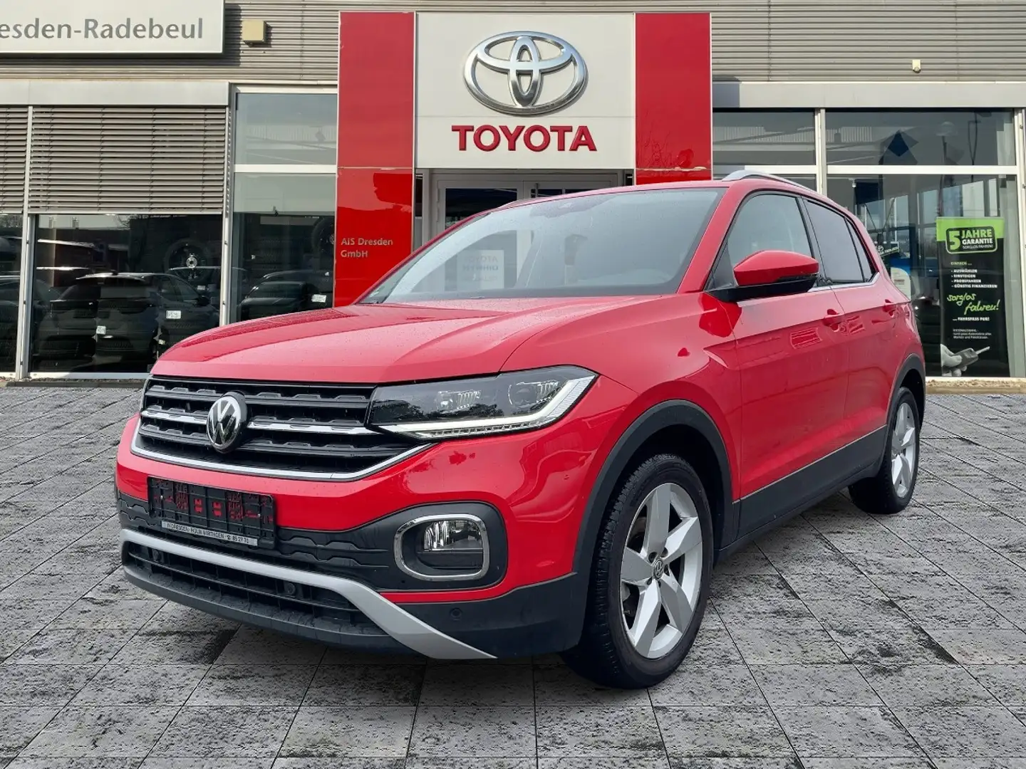 Volkswagen T-Cross 1.0 TSI Style Navi*PDC*SHZ*Totwinkel Rot - 2