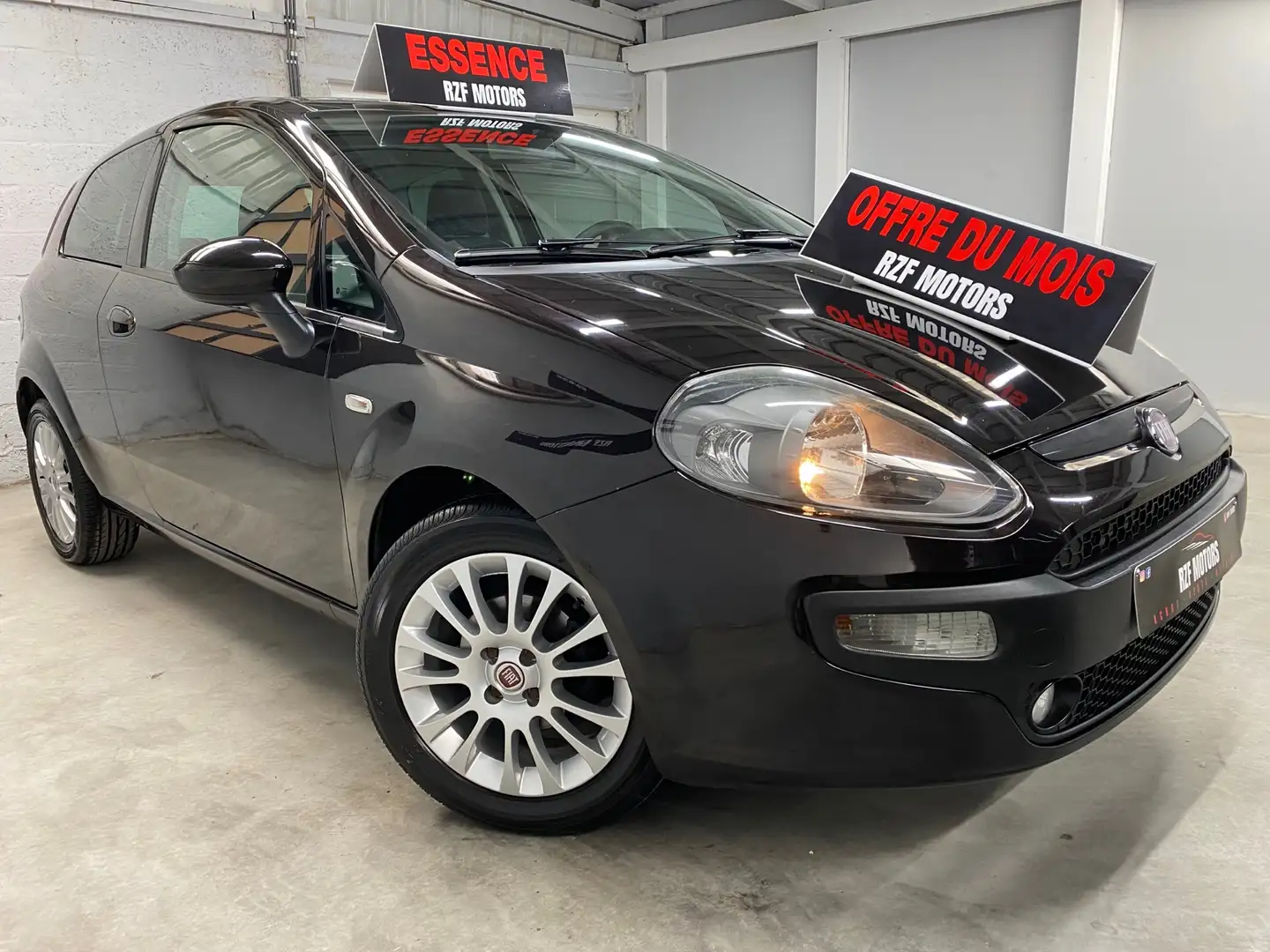 Fiat Punto Evo 1.4i RACING 🏳️ GARANTIE 12 MOIS 🏳️ Noir - 2