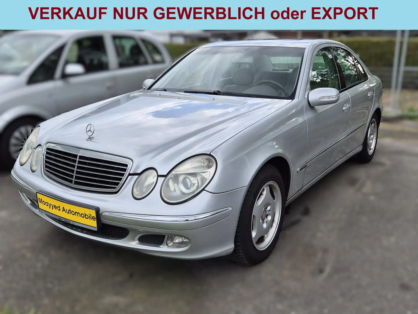 Mercedes-Benz E 240 E 240 (211) 2.6 Leder Automatik AHK Keine TÜV Grau - 1