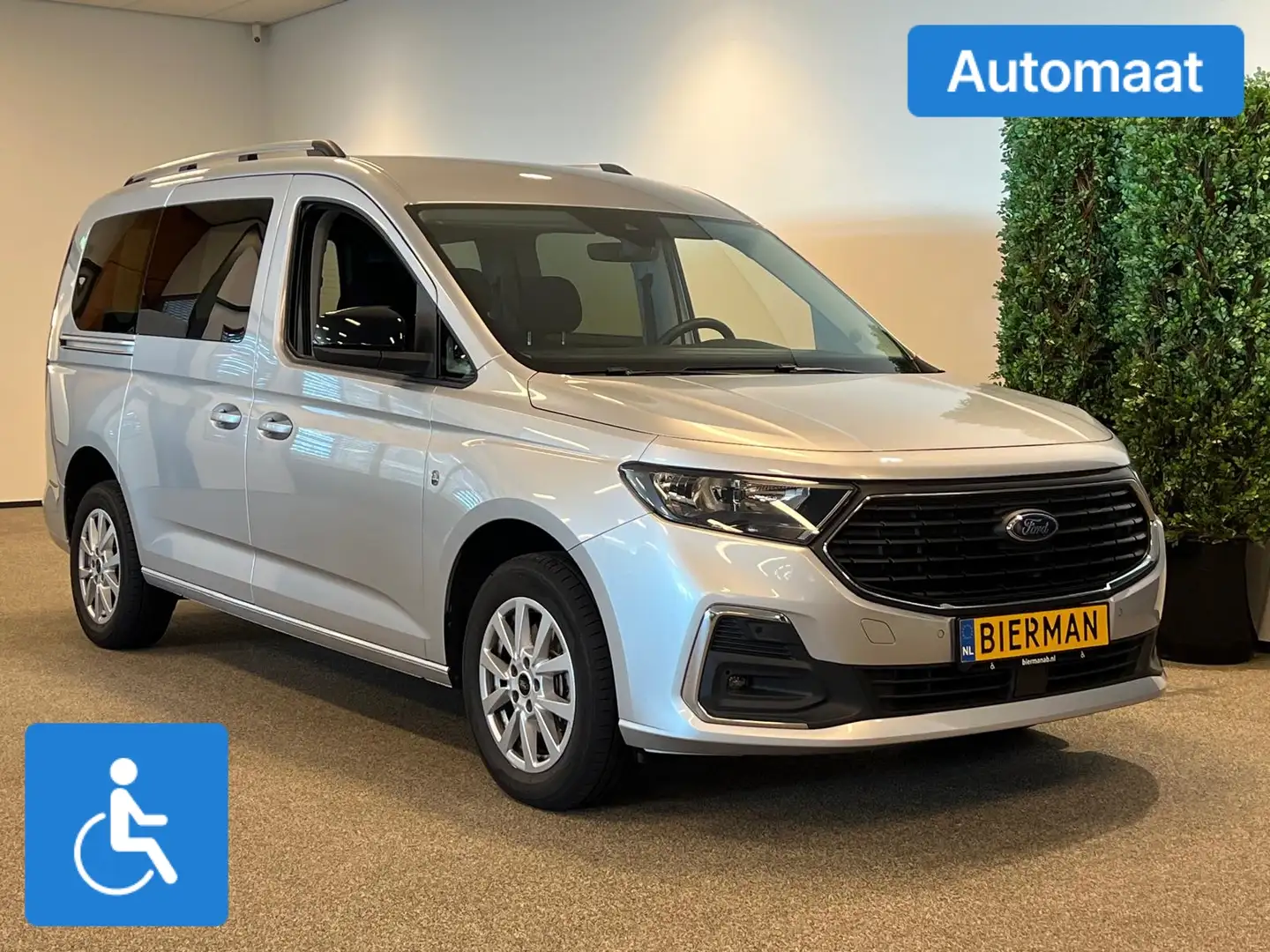 Ford Tourneo Connect L2 Rolstoelauto Automaat 5+1 Zilver - 1